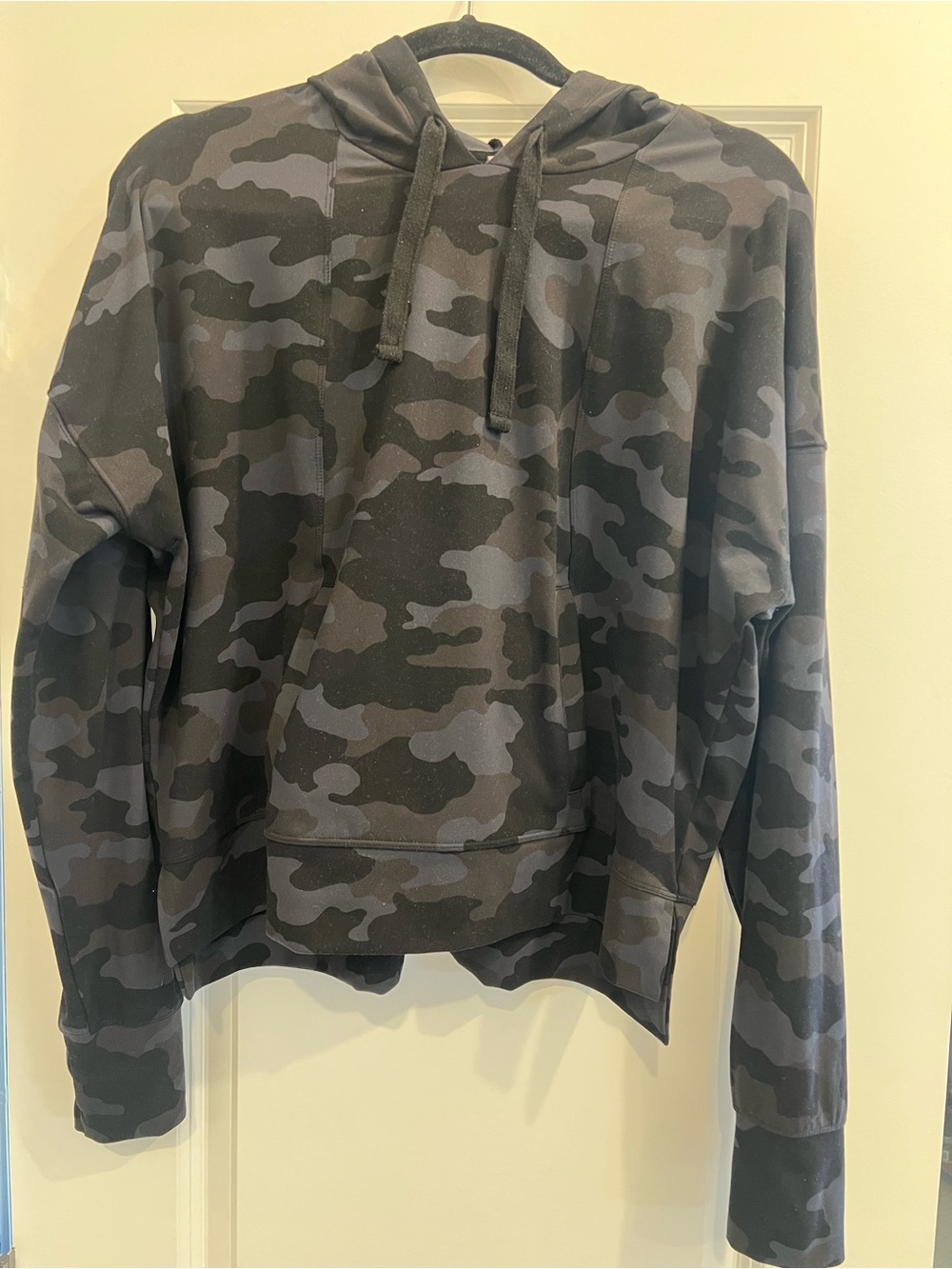 Women's Camouflage Hooded Jersey - Black/Grey
